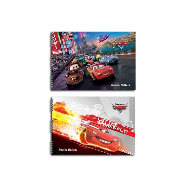 Keskin Color Cars Resim Defteri 25x35 cm 15 Yaprak 300215-33 ürün görseli 1