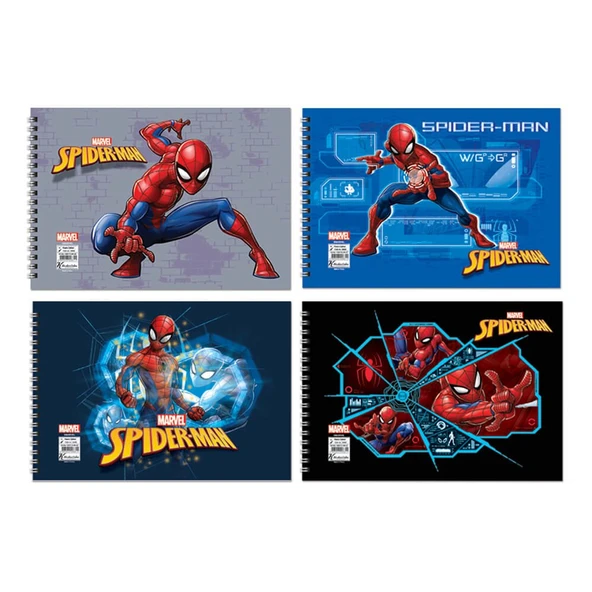 Keskin Color Spiderman Resim Defteri 17x25 cm 15 Yaprak 300115-06 ürün görseli 1