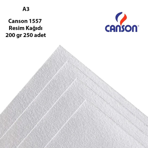 Canson 1557 Resim Kağıdı 200g 250 Adet ürün görseli 1
