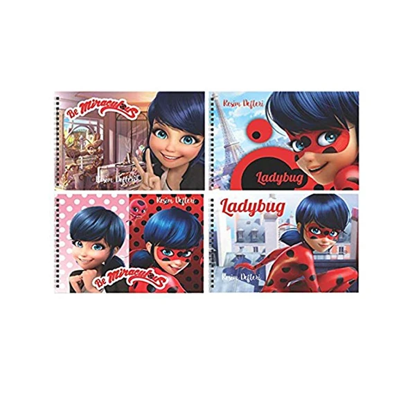 KESKİN LADY BUG RESİM DEFTERİ 17x25 15 YAPRAK (300115) ürün görseli 1