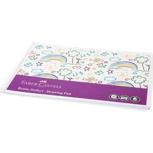 Faber Castell Resim Defteri Eğlenceli Plastik Kapak 25x35 cm 30 Yaprak ürün görseli 1