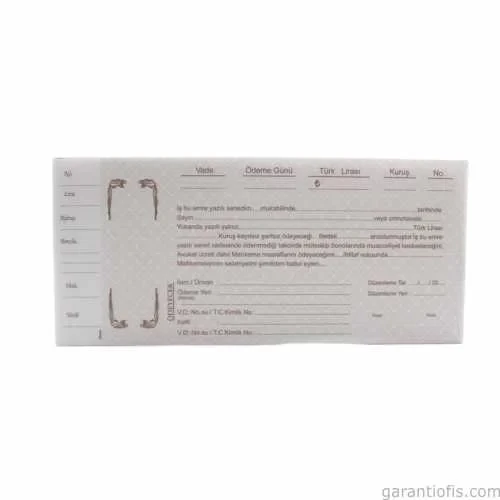 Dilman Bono / Senet (100 lü Paket) ürün görseli 1