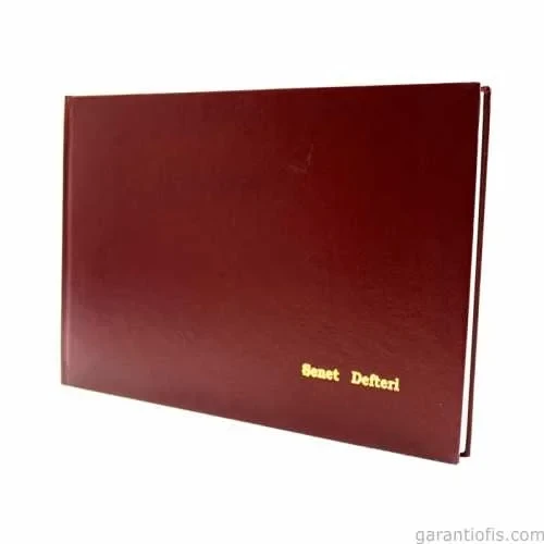 Dilman Senet Kayıt Defteri (17 x 24 cm - 96 Yaprak) ürün görseli 1