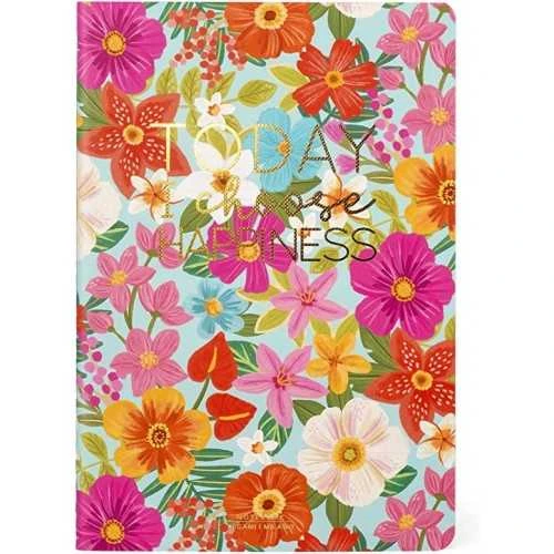 LEGAMİ A5NOT0059 OKUL DEFTERİ A5 ÇİZGİLİ FLOWERS ürün görseli 1