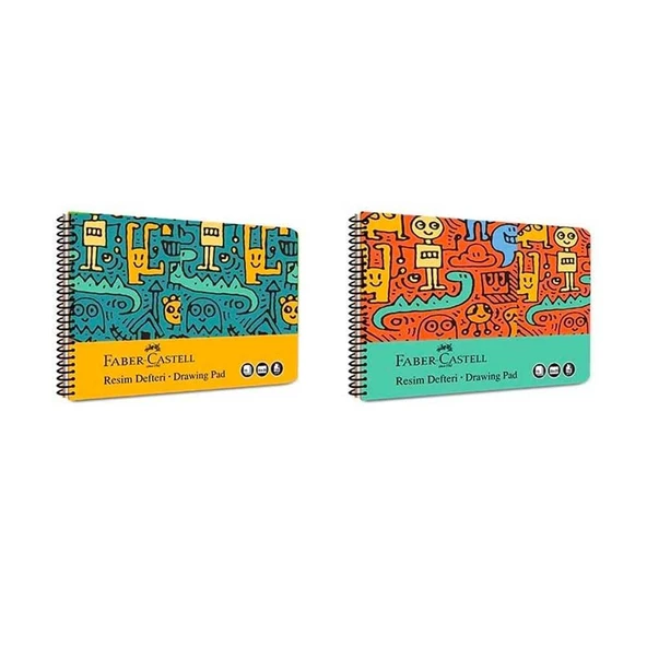Faber-Castell Resim Defteri Pp Kapak Eğlenceli 25x35 cm 2021 ürün görseli 1