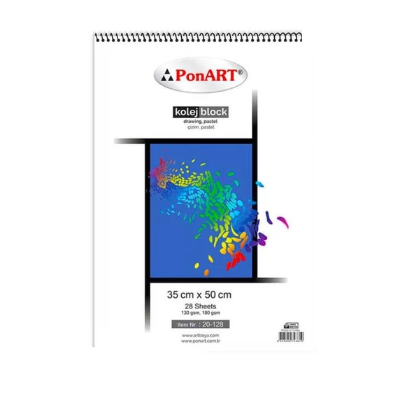Ponart Kolej Block Resim Defteri 35x50 28 Yp.20 128 ürün görseli 1