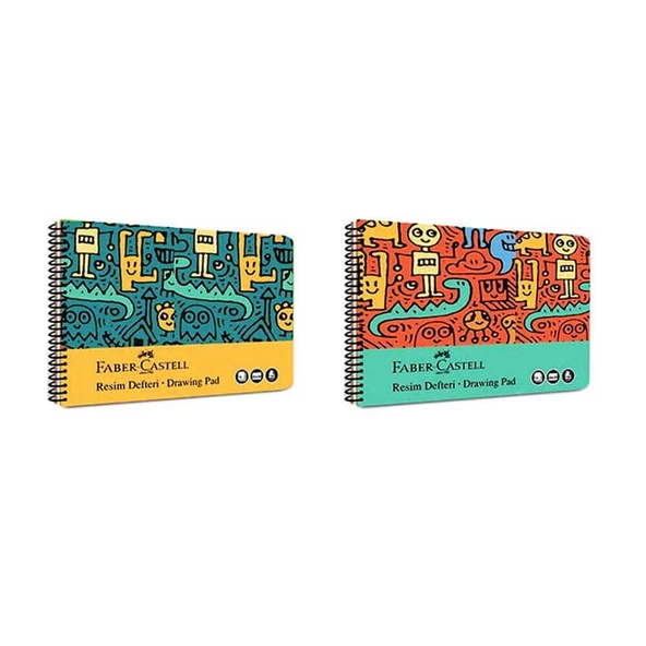 Faber-Castell Resim Defteri Pp Kapak Eğlenceli 35x50 cm 2021 ürün görseli 1