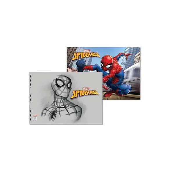 Keskin Color Spiderman 15 Yaprak Spiralli Lüks Resim Defteri ürün görseli 1