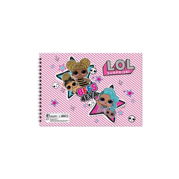 Keskin Color Resim Defteri L.O.L 17x25 cm 15 Yaprak ürün görseli 1