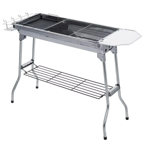 Madfox Grillmate Portatif Katlanır BBQ Mangal Silver 547307 ürün görseli 1
