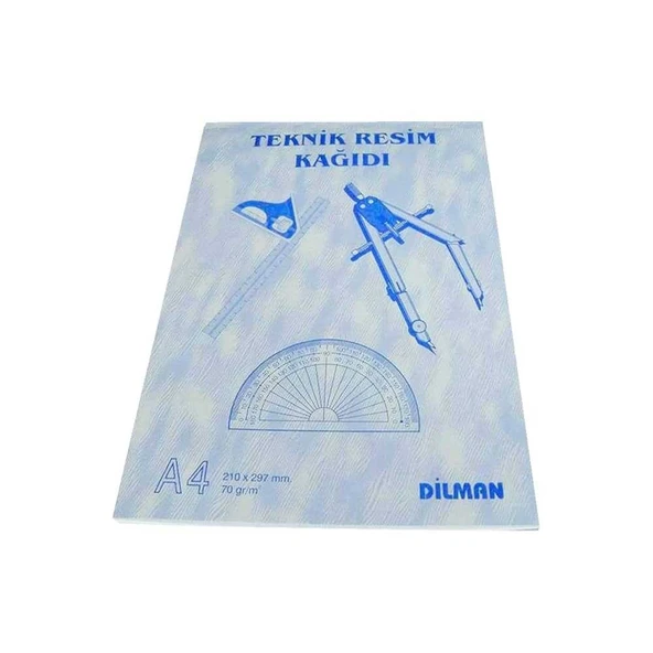 Dilman Teknik Resim Kağıdı A4 Dik - Resim 2