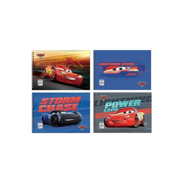 Keskin Color Cars 15 Yaprak Lüks Resim Defteri ürün görseli 1