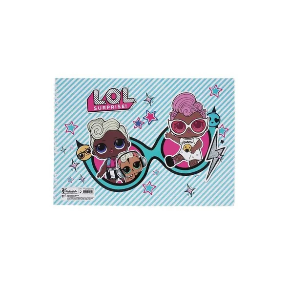 Keskin Color Resim Defteri L.O.L 25x35 cm 15 Yaprak ürün görseli 1