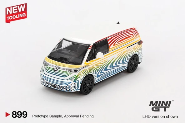 Mini GT Volkswagen ID. Buzz Prototype "Rainbow" 899 ürün görseli 1