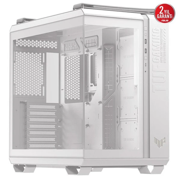 ASUS TUF GAMING GT502 GAMING MID-TOWER PC KASASI BEYAZ ürün görseli 1