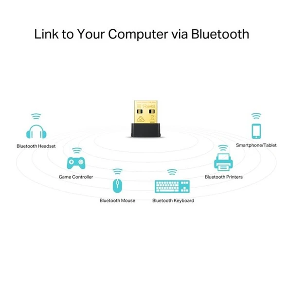 TP-LINK ARCHER T2UB AC600 Nano Wi-Fi Bluetooth 4.2 USB Adaptör - Resim 2