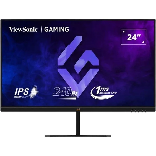 VIEWSONIC 23.8" IPS VX2479A-HD-PRO 1MS 240HZ HDMI-DP GAMING MONİTÖR ürün görseli 1