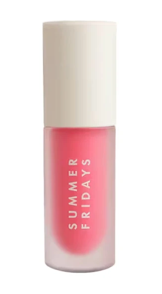 SUMMER FRIDAYS Rêve Lip Oil - Nemlendirici Dudak Yağı Pink Cloud ürün görseli 1