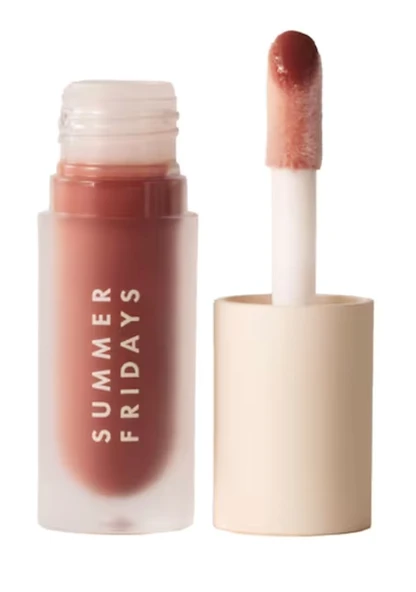 SUMMER FRIDAYS Rêve Lip Oil - Nemlendirici Dudak Yağı Warm Beige ürün görseli 1