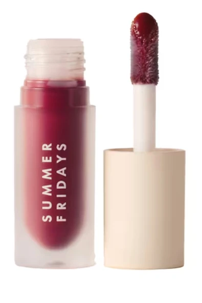 SUMMER FRIDAYS Rêve Lip Oil - Nemlendirici Dudak Yağı Midnight Berry ürün görseli 1