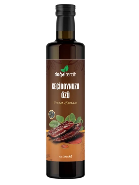 Doğaltercih Keçiboynuzu Özü, Katkısız Soğuk Sıkım Harnup Özü (Carob Extract) 700 gr. ürün görseli 1