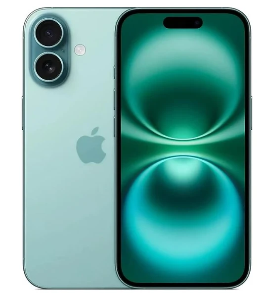 Apple iPhone 16 128 8 GB RAM 5G (Apple Türkiye Garantili) Deniz Mavisi Teal ürün görseli 1