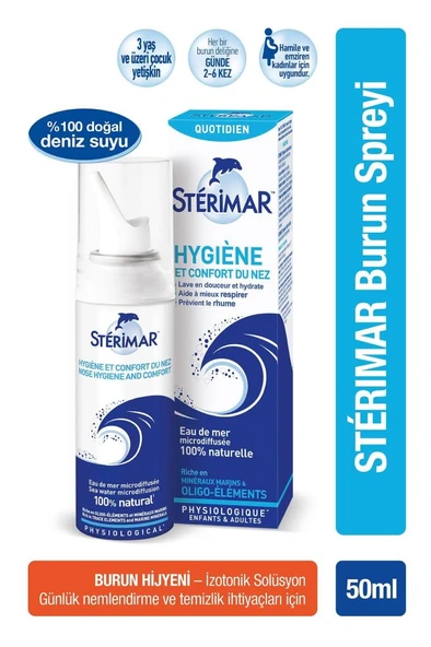Sterimar İzotonik Deniz Suyu Burun Spreyi 50 ml - Resim 2