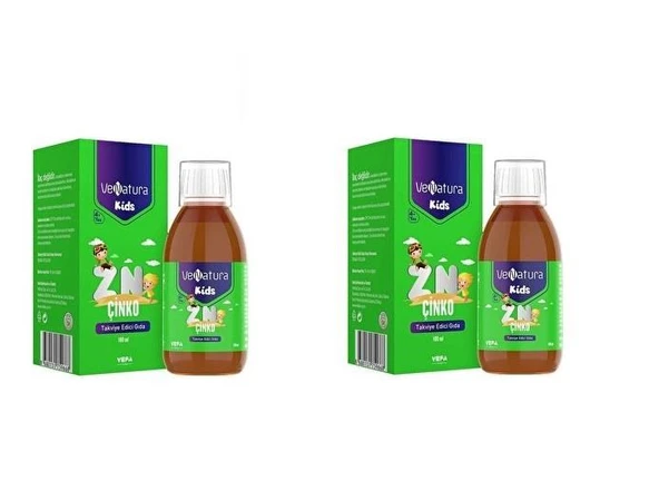 Venatura Kids Çinko Şurup 100 ml 2 Adet ürün görseli 1