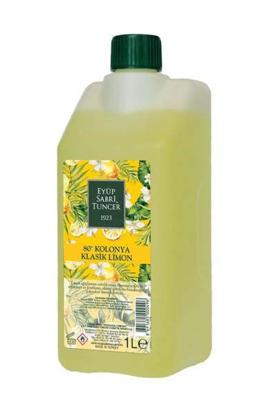 Eyüp Sabri Tuncer Klasik Limon Kolonyası Yedek Şişe 1 Litre ürün görseli 1