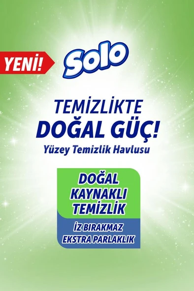 Solo Yüzey Temizlik Havlusu Okaliptus&Çam 100'lü - Resim 3