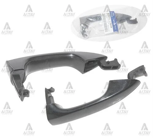 Hmc Mobis 82651C7050 MOBIS  Kapı Kolu I-20 05-18 Ön - Arka Dış Sol ürün görseli 1