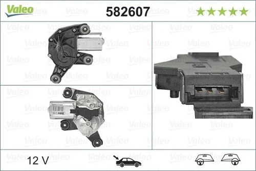 Valeo 582607  Silecek Motoru Arka Alfa Romeo Giulietta 04 10 50509441 ürün görseli 1