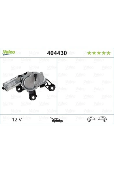 Valeo 404430 Sılecek Motoru Arka Passat 00-05 / A3 96-03 ürün görseli 1