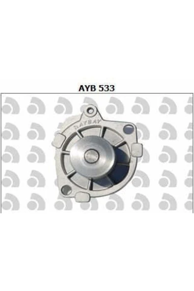 Aybay 533  Devirdaim Su Pompası Doblo Marea Bravo Stilo / Astra H Vectra C Insignia 1.9 Cdtı 1.9 Jtd ürün görseli 1