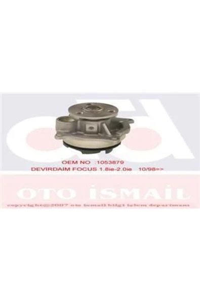 Graf PA741 Pa741 Devirdaim Su Pompası Focus Iı 98-04 Mondeo Iı 1.6 1.8 2.0 ürün görseli 1