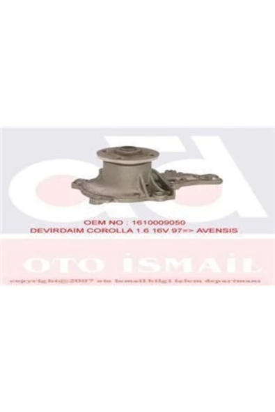 Graf PA713 Pa713 Devirdaim Su Pompası Corolla 93- Ae101 Carına E 92- 1.6ıe 4afe ürün görseli 1