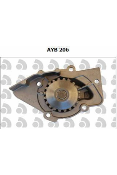Aybay 206  Devirdaim Su Pompası Ducato / 306 307 406 407 Partner Expert Boxer / Xsara Xantıa C5 Berli ürün görseli 1