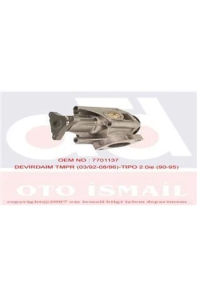 Graf PA497 Pa497 Devirdaim Su Pompası Tempra Tipo 2.0ıe 8v ürün görseli 1