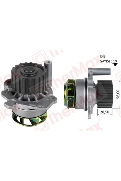Thermax T01.225 DEVİRDAİM BORA 98-01 GOLF IV CADDY II OCT ürün görseli 1