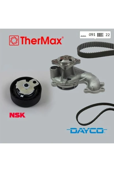 Thermax T15.208 Triger Eksantrik Gergi Seti Devirdaimlı Focus I Iı 98- -c-m Ax Mondeo Iv 07- Connect ürün görseli 1