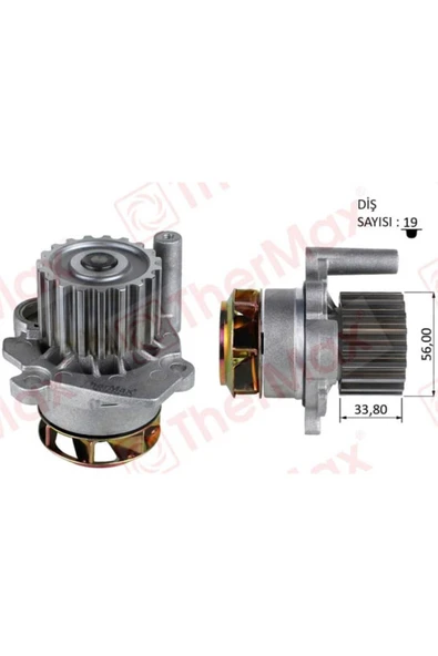 Thermax T01.249 DEVİRDAİM POLO FABIA CORDOBA 02-09 1.4TDI ürün görseli 1