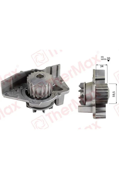 Thermax T01.217 DEVİRDAİM PARTNER-BERLINGO 96-JUMPER-SCUD ürün görseli 1