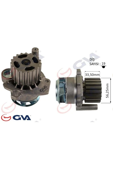 GVA 5275334 Devirdaim Caddy-golf 5-jetta-passat-polo-transporter T5-fabıa-octavıa-ıbıza 1.9tdı Axb-bjb-bxe 04-10 ürün görseli 1