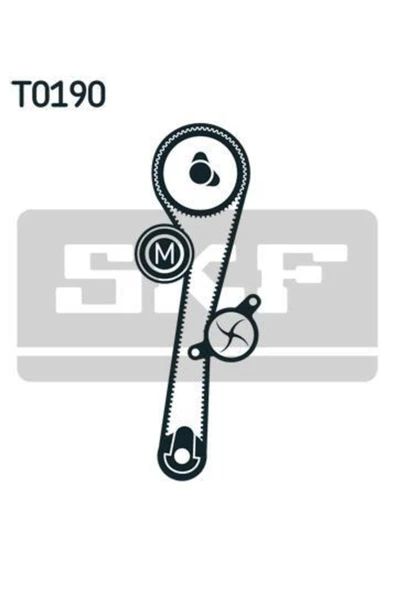 SKF VKMC06002 Vkmc06002 Triger Eksantrik Gergi Seti Devirdaimlı Clıo Iı Clıo Iıı Clıo Iv Logan Sandero 1.2 D4f ürün görseli 1