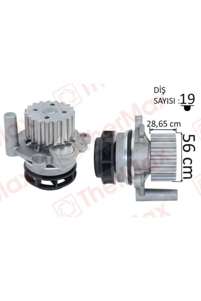 Thermax T01.173 DEVİRDAİM CRAFTER T6 A3 JETTA CADDY POLO ürün görseli 1