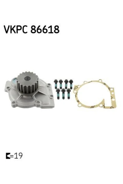 SKF VKPC86618 Vkpc86618 Devirdaim Laguna I Safrane-s40 V40 V50-s60 S70 2.0 16v Focus Iı Kuga-mondeo Iv Smax 2. ürün görseli 1