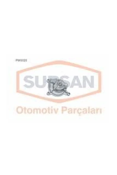 Supsan PW0020 Su Pompası Golf V-VI-Jetta III-A1-A3-Altea-Leon-Octavia-Rapid-Super B-Pa-Scı 07- 1,4Ts ürün görseli 1