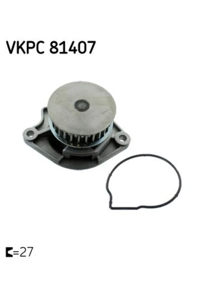 SKF VKPC81407 DEVİRDAİM TWINGO II 1.2 07- ürün görseli 1