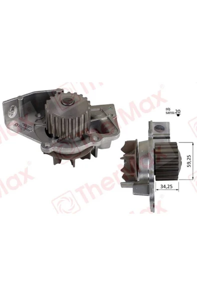 Thermax T01.179 DEVİRDAİM PARTNER BERLINGO C5 307-EXPERT ürün görseli 1