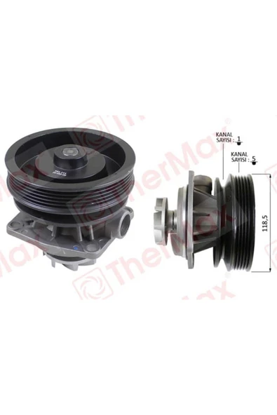 Thermax T01.111 DEVİRDAİM TEMPRA TIPO UNO SLX PA552 ürün görseli 1